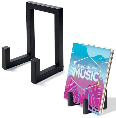 Soporte para discos de vinilo – Expositor para álbum, soporte para organizador de discos | Soporte para álbum de vinilo, soporte para vinilos, estantería para álbum de vinilo expositor para vinos