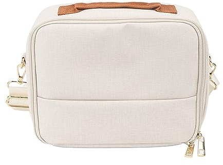Zoeyilan Tragetasche für Digitalkameras, wasserdichte, stoßfeste Kameratasche, kleine Kamera-Umhängetasche für Fotografen für CP910 1200 1300 DSLR Beige (Beige)