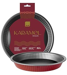 IBILI - Molde Rizado Karamel 28 Cm, Acero al Carbono