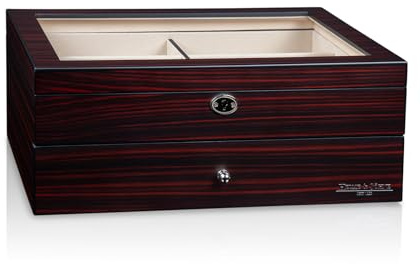 Brillenbox Sylt von Heisse & Söhne | Elegante Aufbewahrungslösung, Hochwertige Materialien, Stilvolles Design, Perfekt für unterwegs und zu Hause