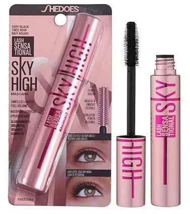 4DSky High wasserdichte dicke Curling dauerhafte Wimpern verlängerung schwarze Mascara natürliche Wimpern verbessern Kosmetik Make-up