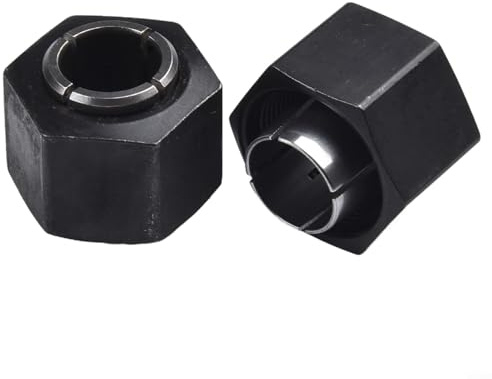 Oberfräsen-Spannzangenpaar für DW6212, DW616M und DW618 Oberfräsen, passend für 12 mm und 12 7 mm Größen