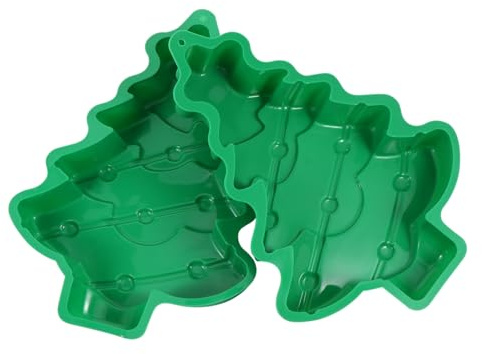 BIUDECO 2 Pièces Moule à Gâteau Silicone Cartoon Moule Individuel pour Cuisson Au Four Design Matériau Alimentaire Sûr Facile à Nettoyer et Réutilisable Couleur Aléatoire