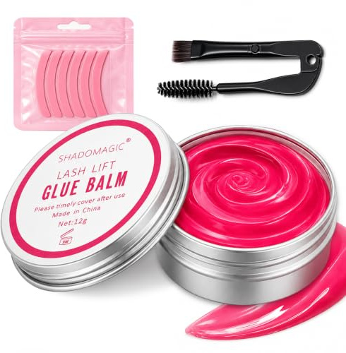 Colle Rehaussement Cils,Baume colle pour Lash Lift des cils,Baume fixateur solide pour rehaussement et Courbure de cils, Accessoire Beauté pour Usage Maison ou Salon