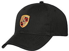 Porsche cappellino da baseball con stemma nero