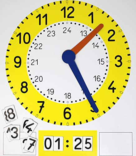 WISSNER 90110 aktiv lernen - Magnetische Lernuhr