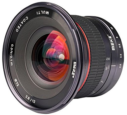 Ultra-Weitwinkelobjektiv für Micro 4/3 Kompatibel mit Olympus Kompatibel mit Panasonic Lumix MK-12mm-F/2.9