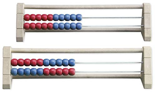 TimeTEX Rechenrahmen für 20-er Zahlenraum rot/blau