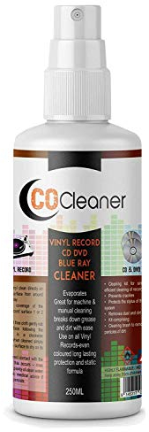 250ML Professional Vinyl Record Cleaner CD DVD Cleaning Fluid Spray