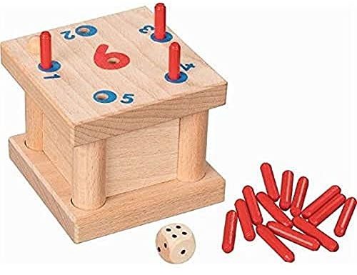 goki 56799 Peg Game The Tricky 6, gemischt