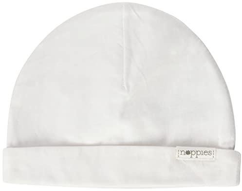 Noppies Unisex Baby U Hat Rev Babylon Beanie M TZE, White - C001, 3-6 Monate EU