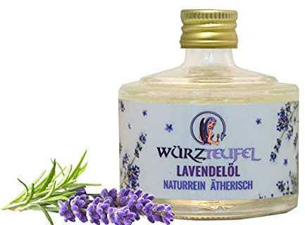 Lavendel reines ätherisches Öl Lavendelblütenöl. Lebensmittelqualität. Fläschchen 40 ml.