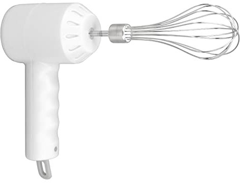 USB Hand Mixer Electric, Cordless Portable Electric Garlic Chopper Electric Hand Mixer Multifunctional Meat Grinder Egg for Cake, Cream, Egg (Pink) (Color : White)