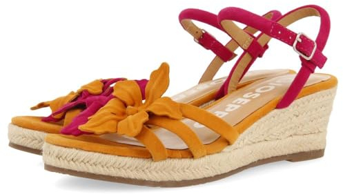 GIOSEPPO SAMSULA, Sandali con zeppa Tipo Espadrillas Donna, Multicolore, 37 EU, multicolore, 37 EU