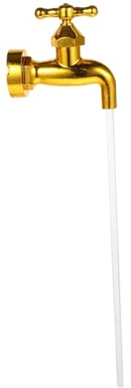 Supvox 1 jeu de robinet invisible pour robinet d'eau - Décoration de jardin - Fontaine de robinet flottante - Pulvérisateur d'eau en acrylique