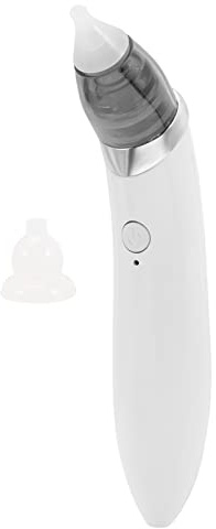 BESTonZON Elektrischer Nasensauger Für Babys Ergonomischer Schleimsauger Mit Sicherem Material Einfache Handhabung Für Hygienische Nasenreinigung