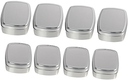 HONMEET 24piezas Cajas De Vacías para Cosméticos Recipientes con Tapa Almacenamiento Práctico para Jabón y Productos De