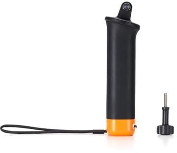 INSYOO Original Osmo Action 5 Pro Floating Handle for DJI Osmo Action, DJI Action 2, Osmo Action 3, Osmo Action 4 Waterproof Case, Anti-Slip Grip, Keeps Camera Afloat