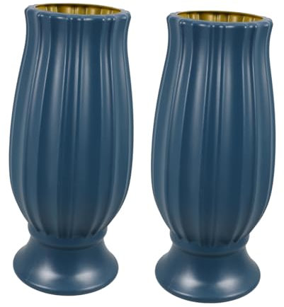 Vaguelly 2 Jarrones De Cementerio para Lápidas Soportes para Mausoleo Jarrones De Cementerio De Simpatía para Largos De Plástico para Flores para