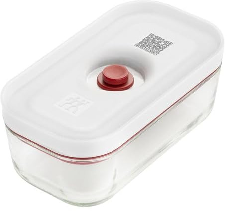 ZWILLING Fresh & Save Vakuumbox S, Glas, Rot