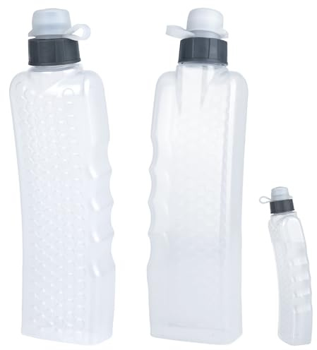 YYTECH 2 Stück Gebogene Wasserflasche für Laufgürtel, 350ml Trinkflasche Laufen, Auslaufsichere Wasserflaschen, Trinkflasche Joggen, Fitness Trinkflasches für Trinkgürtel, Laufen, Radfahren