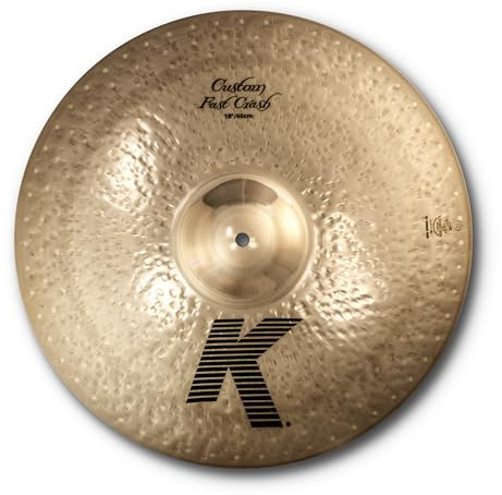Zildjian K Custom Series - 18 Inch Fast Crash Cymbal - Brilliant finish