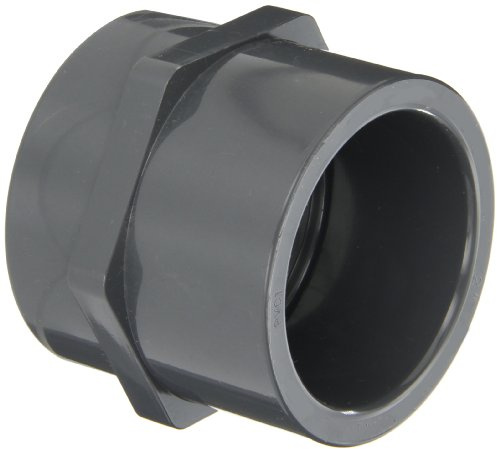 Spears 835 Series PVC Pipe Fitting, Adapter, Schedule 80, 2 Socket x NPT Female