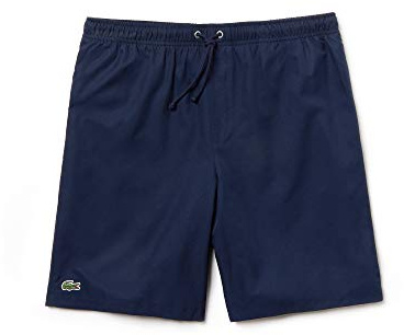 Lacoste Herren Sport Shorts, Blau (NAVY BLUE 166), L (Herstellergröße: 5)