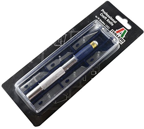 Italeri 50822 - Profi-Bastelmesser mit Klingen, Werkzeug