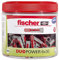 fischer - Cheville bi-matière et tous matériaux DuoPower 6x30 / RoundBox de 200 chevilles
