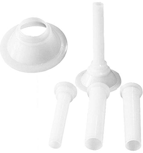 CULER 3PCS/Set Food Grade Quality Meat Grinder Handmade Sausage Stuffing Tube Sausage Maker Stuffer