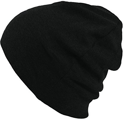 CHARM Bio-Baumwolle Beanie Mütze - Herren Hergestellt In Japan Strick Slouch
