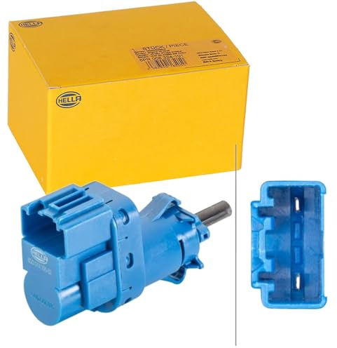 HELLA 6DD 014 395-021 Bremslichtschalter - 2-polig - geclipst - elektrisch | Kompatibel mit: MAZDA 2, 3, 3, 3 Stufenheck, 3 Stufenheck, 5, 6 Hatchback, 6 Kombi, 6 Stufenheck