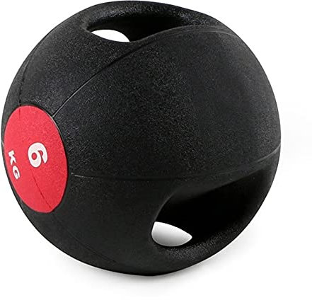 Medizinbälle Binaisal Medicine Ball, Home Fitnessstudio Balance Training Kernstärke Training Gummi Bouncy Ball, 3kg / 4kg / 5kg / 6kg / 7kg / 8kg / 9kg / 10kg / 10kg (Size : 6kg/13.2lb)