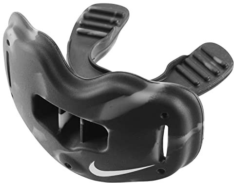 Nike Alpha Lip Protector Fußball Mundschutz Schwarz | Weiß