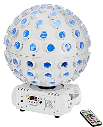 EUROLITE LED B-40 HCL Strahleneffekt MK2 ws | LED-Strahleneffekt mit RGBWA+UV-Farbmischung, inkl. Fernbedienung