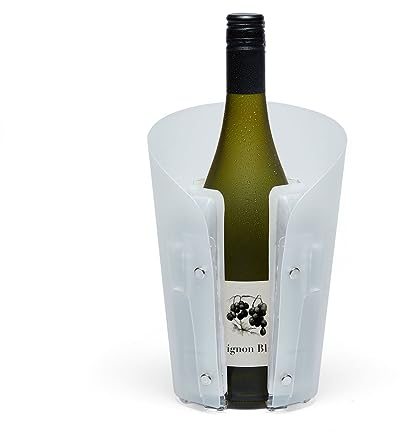 Green Chilly Fwrap Wine Cooler | Eco-friendly | Iceless | Fits Most Bottles | for Wine Lovers