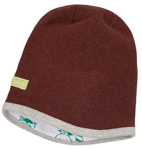 loud + proud Wollfleece, Gots Zertifiziert, unisex barnhatt, trä