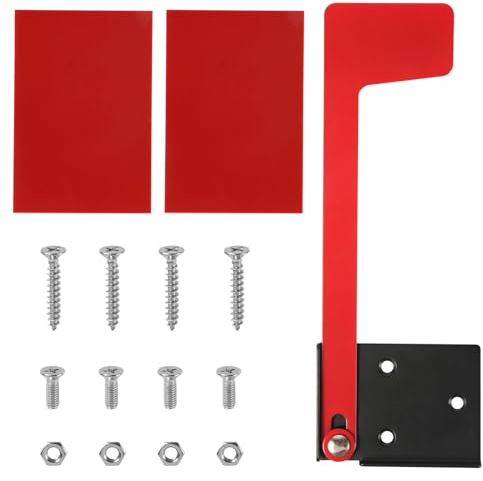 Bandiera Cassetta Postale, Bandiera per Cassetta Postale Kit di Sostituzione della Bandiera Rossa Mentale Nessun Attrezzo Richiesto Attacca la Bandiera della Cassetta Postale per il Montaggio