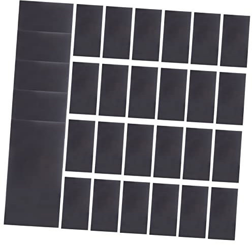 Languettes Anti-ternissement pour Bijoux en Papier Noir, 45 Pièces