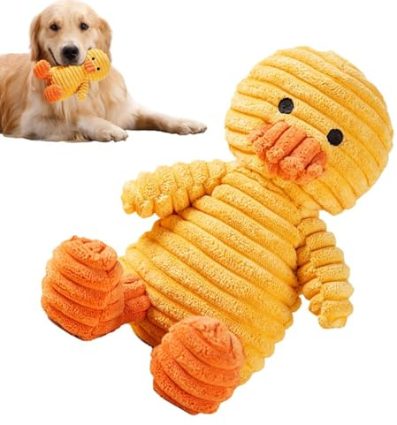 Plüsch-Hundespielzeug – Plüsch-Hundespielzeug ohne Quietschen | Gefülltes robustes Welpenspielzeug | Quietschendes Hundespielzeug, niedliches interaktives Welpen-Kaugerät für kleine, mittelgroße und