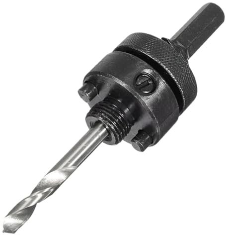 1Pcs 32-210mm Holesaw Bits Hex Shank Steel Hole Saw Arbor With Drill Bit Electric Tool Accessories