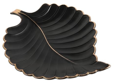 BESPORTBLE Petit Plat à Bonbons Céramique Assiette Décorative Forme De Plateau à Bijoux Pour Décoration Maison