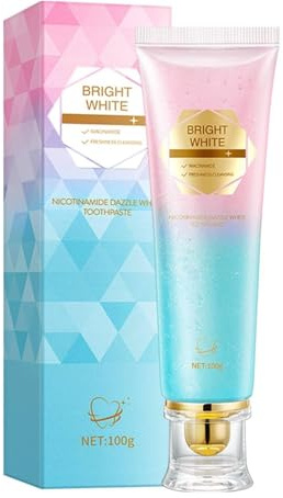 Niacinamide Whitening Toothpaste, Zahnpasta Weisse Zähne, Whitening Mousse Toothpaste, Radiant Whitening Zahnpasta, Whitening Zahnpasta fördert eine natürliche Zahnaufhellung&Frischer Atem (1)