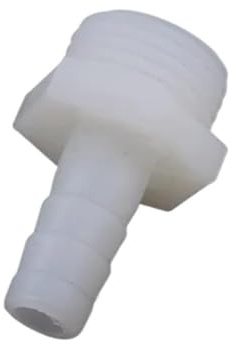10 st 1/2 gänga till 10 mm 12 mm 15 mm rak koppling trädgårdsbevattning mjuk slangkoppling 1/2 tums adapter luftrörskopplingar(Male)