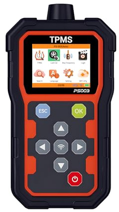 WEDPATA TPMS Diagnostic Programmer- Professional Tire Pressure Sensor Tool with WiFi Upgrade, OBD Diagnosis, Sensor Activation/Programming/Learning, Key Frequency Detection, 2.8-Inch Color LCD