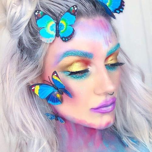 Spacnana Face Painting Kits, Water Based Paints, Fast Drying, Kids and Adults for Halloween Costume Party