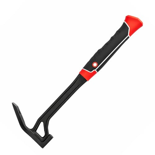 SUNNYNEST Forged Framing Hammer with Straight Rip Claw Milled Face Roofing Hammer Shock Absorbing Non-Slip Grip Handle Heavy Duty Steel Claw Hammer for Construction Demolition Woodworking