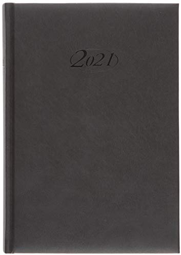 Stylex 90071 Buchkalender 2025Chefkalender A5 Timer schwarz