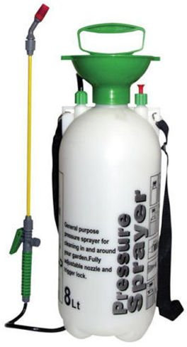 BARGAINS-GALORE Pressure Sprayer 8L | Multiuse Pump Sprayer | Garden Sprayer for Indoor Garden, Cleaning, Weedkiller